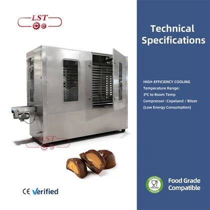 LST Vertical Cooling Tunnel: Den ultimata lösningen för chokladproduktionslinjer